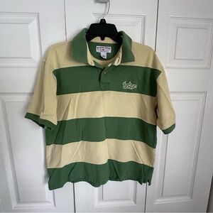 Vintage University South Florida Bulls Mens Med Short Sleeve Rugy Polo Football